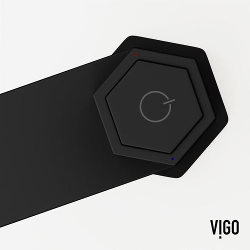 Main product image of Nova Button Operated Bathroom Faucet (Matte Black), VG01053MB