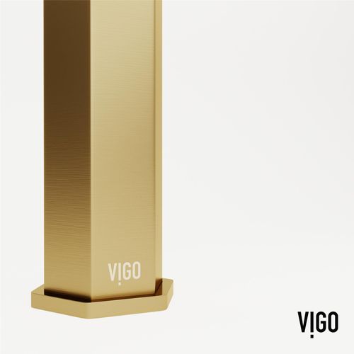 Main product image of Nova Single Handle Bathroom Faucet (Matte Brushed Gold), VG01053MG