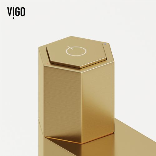 Main product image of Nova Single Handle Bathroom Faucet (Matte Brushed Gold), VG01053MG