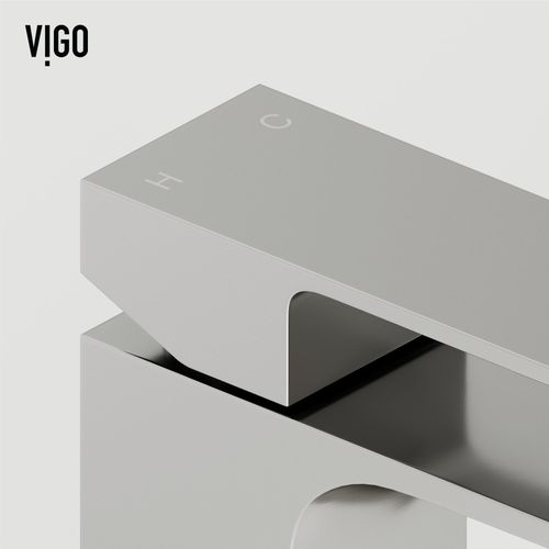 Main product image of Dunn Single Handle Bathroom Faucet (Brushed Nickel), VG01054BN