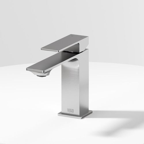 Main product image of Dunn Single Handle Bathroom Faucet (Brushed Nickel), VG01054BN