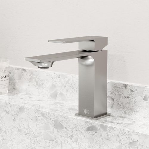 Main product image of Dunn Single Handle Bathroom Faucet (Brushed Nickel), VG01054BN