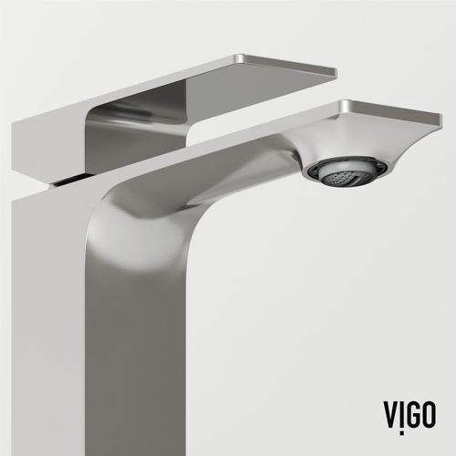 Main product image of Dunn Single Handle Bathroom Faucet (Brushed Nickel), VG01054BN