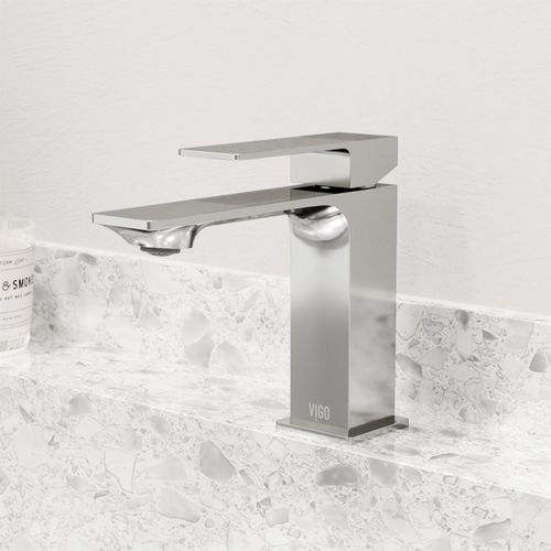 Main product image of Dunn Single Handle Bathroom Faucet (Chrome), VG01054CH