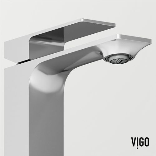 Main product image of Dunn Single Handle Bathroom Faucet (Chrome), VG01054CH