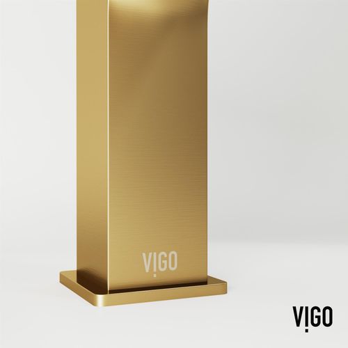 Main product image of Dunn Single Handle Bathroom Faucet (Matte Brushed Gold), VG01054MG