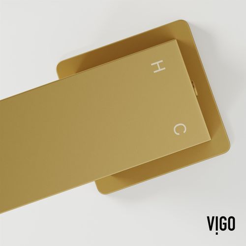 Main product image of Dunn Single Handle Bathroom Faucet (Matte Brushed Gold), VG01054MG