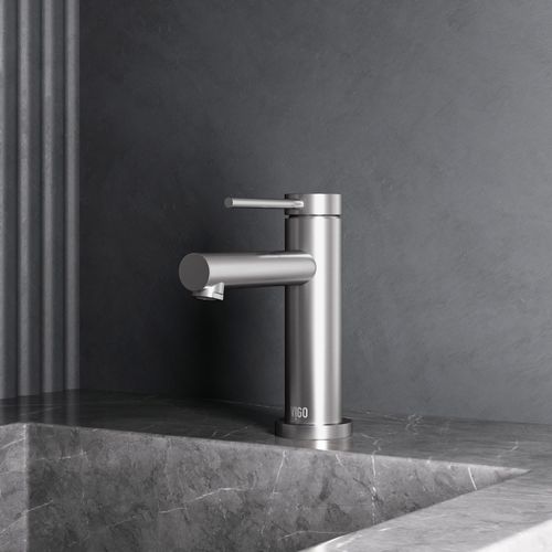 Main product image of Jewel Single Handle Bathroom Faucet (Brushed Nickel), VG01055BN