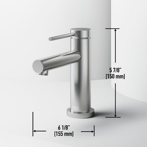 Main product image of Jewel Single Handle Bathroom Faucet (Brushed Nickel), VG01055BN