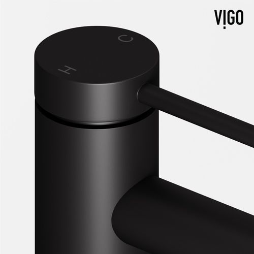 Main product image of Jewel Single Handle Bathroom Faucet (Matte Black), VG01055MB