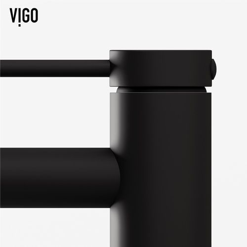 Main product image of Jewel Single Handle Bathroom Faucet (Matte Black), VG01055MB