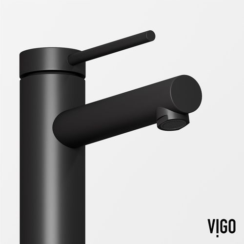 Main product image of Jewel Single Handle Bathroom Faucet (Matte Black), VG01055MB