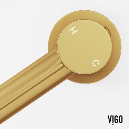 Main product image of Jewel Single Handle Bathroom Faucet (Matte Brushed Gold), VG01055MG