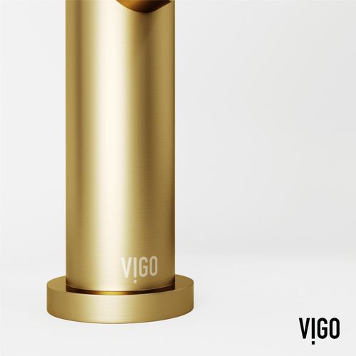 Main product image of Jewel Single Handle Bathroom Faucet (Matte Brushed Gold), VG01055MG