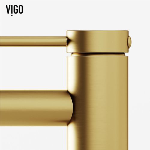 Main product image of Jewel Single Handle Bathroom Faucet (Matte Brushed Gold), VG01055MG