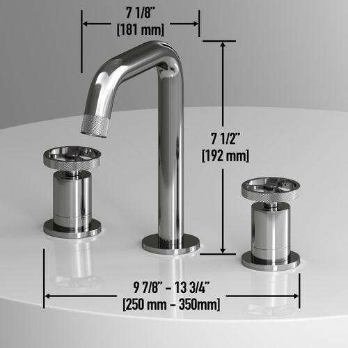 Main product image of Cass Two Handle Widespread Bathroom Faucet (Chrome), VG01301CH