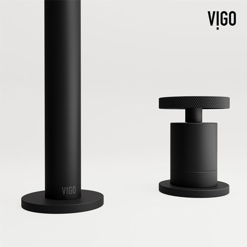 Main product image of Cass Two Handle Widespread Bathroom Faucet (Matte Black), VG01301MB