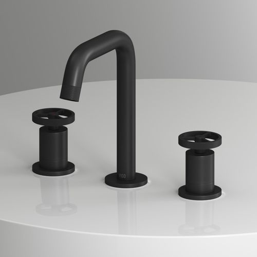 Main product image of Cass Two Handle Widespread Bathroom Faucet (Matte Black), VG01301MB