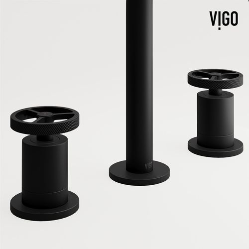 Main product image of Cass Two Handle Widespread Bathroom Faucet (Matte Black), VG01301MB