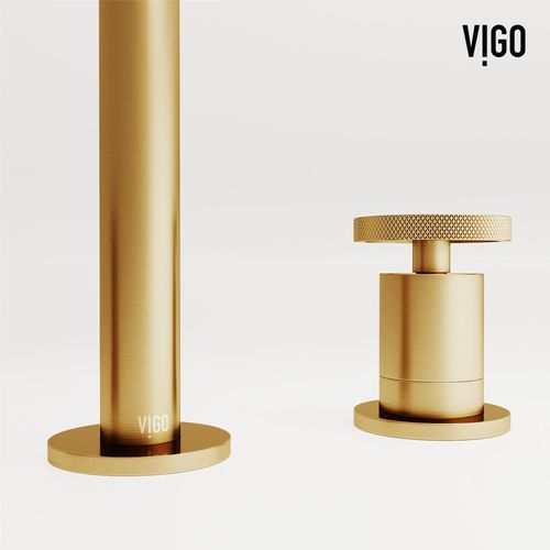 Main product image of Cass Two Handle Widespread Bathroom Faucet (Matte Brushed Gold), VG01301MG