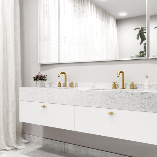 Main product image of Cass Two Handle Widespread Bathroom Faucet (Matte Brushed Gold), VG01301MG