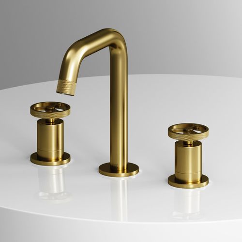 Main product image of Cass Two Handle Widespread Bathroom Faucet (Matte Brushed Gold), VG01301MG