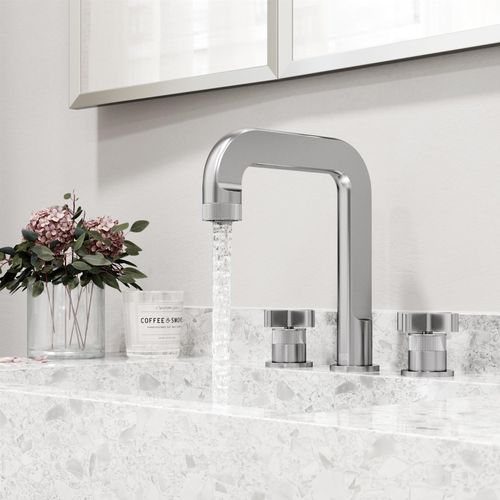 Main product image of Wythe Two Handle Widespread Bathroom Faucet, Cross-Shaped Handles (Brushed Nickel), VG01302BN