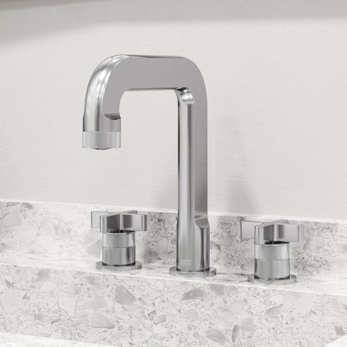 Main product image of Wythe Two Handle Widespread Bathroom Faucet, Cross-Shaped Handles (Chrome), VG01302CH
