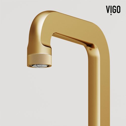 Main product image of Wythe Two Handle Widespread Bathroom Faucet, Cross-Shaped Handles (Matte Brushed Gold), VG01302MG