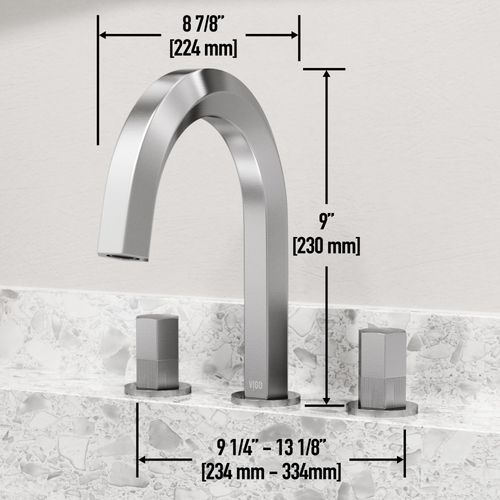 Main product image of Hart Two Handle Bathroom Faucet (Brushed Nickel), VG01303BN