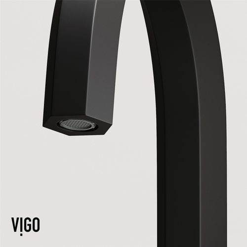 Main product image of Hart Two Handle Widespread Bathroom Faucet, Hexagonal Spout (Matte Black), VG01303MB