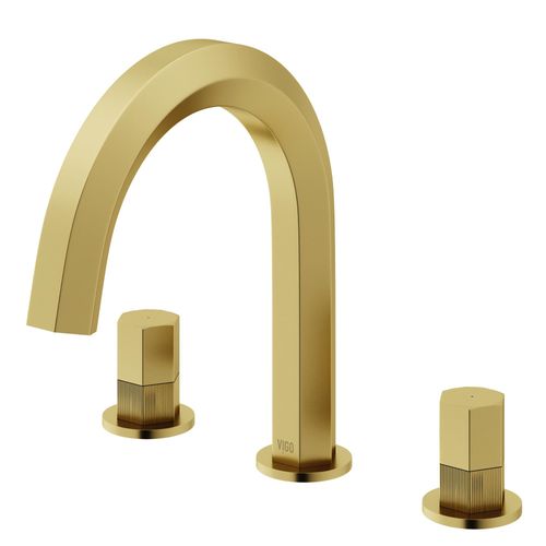 Main product image of Hart Two Handle Bathroom Faucet (Matte Brushed Gold), VG01303MG