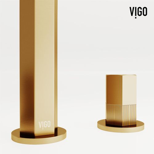 Main product image of Hart Two Handle Bathroom Faucet (Matte Brushed Gold), VG01303MG