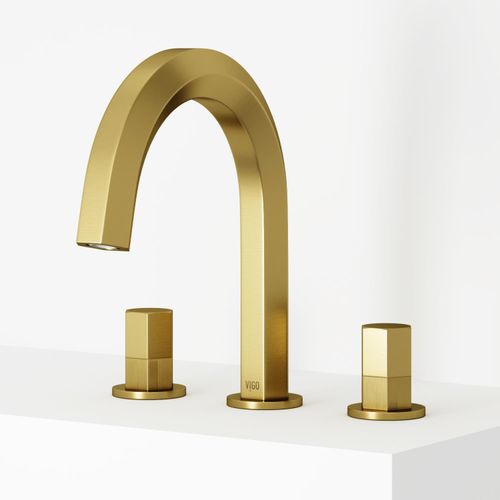 Main product image of Hart Two Handle Bathroom Faucet (Matte Brushed Gold), VG01303MG
