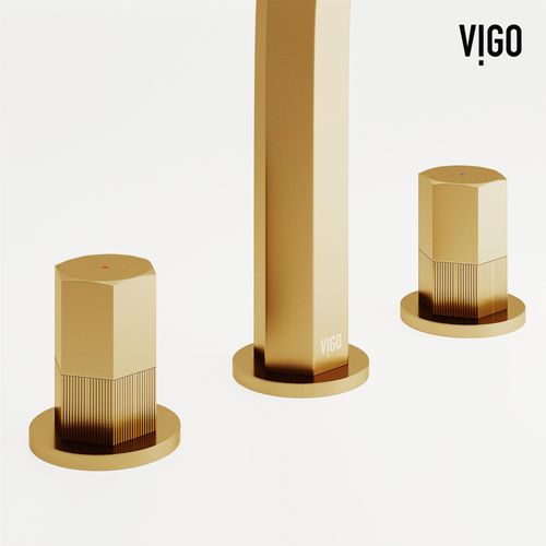 Main product image of Hart Two Handle Bathroom Faucet (Matte Brushed Gold), VG01303MG