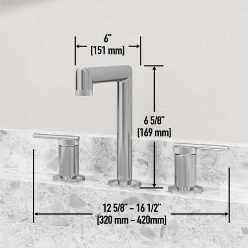 Main product image of Sterling Two Handle Widespread Bathroom Faucet (Chrome), VG01304CH