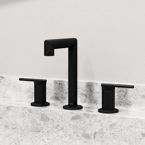 Main product image of Sterling Two Handle Widespread Bathroom Faucet (Matte Black), VG01304MB