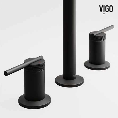 Main product image of Sterling Two Handle Widespread Bathroom Faucet (Matte Black), VG01304MB
