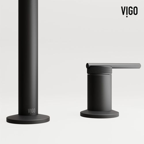 Main product image of Sterling Two Handle Widespread Bathroom Faucet (Matte Black), VG01304MB