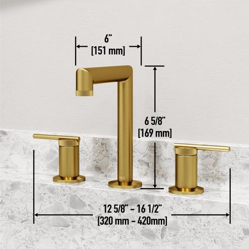 Main product image of Sterling Two Handle Widespread Bathroom Faucet (Matte Brushed Gold), VG01304MG