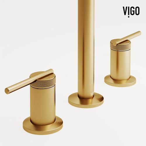 Main product image of Sterling Two Handle Widespread Bathroom Faucet (Matte Brushed Gold), VG01304MG