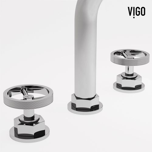 Main product image of Hart Two Handle Widespread Bathroom Faucet (Chrome), VG01305CH