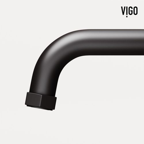 Main product image of Hart Two Handle Widespread Bathroom Faucet, Angular Spout (Matte Black), VG01305MB