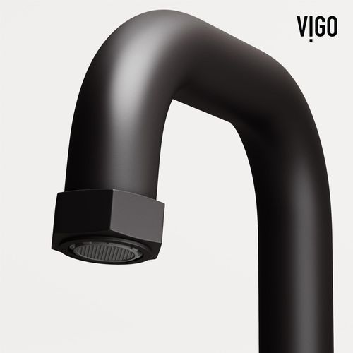 Main product image of Hart Two Handle Widespread Bathroom Faucet, Angular Spout (Matte Black), VG01305MB
