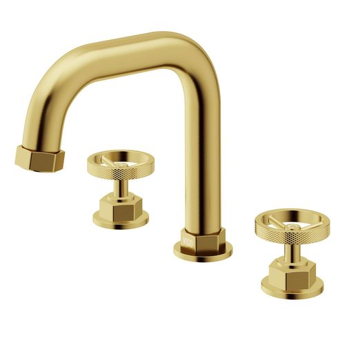 Main product image of Hart Two Handle Widespread Bathroom Faucet (Matte Brushed Gold), VG01305MG