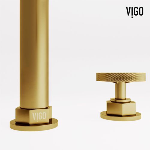 Main product image of Hart Two Handle Widespread Bathroom Faucet (Matte Brushed Gold), VG01305MG