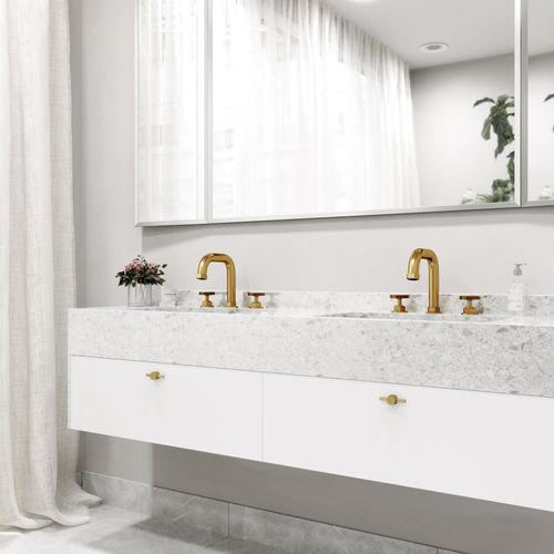 Main product image of Hart Two Handle Widespread Bathroom Faucet (Matte Brushed Gold), VG01305MG