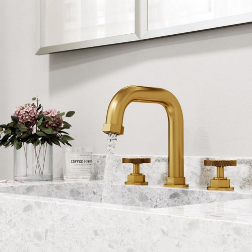 Main product image of Hart Two Handle Widespread Bathroom Faucet (Matte Brushed Gold), VG01305MG