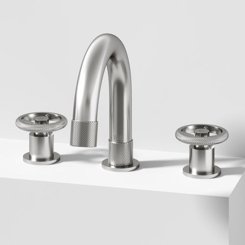 Main product image of Wythe Two Handle Widespread Bathroom Faucet, Knob Handles (Brushed Nickel), VG01306BN