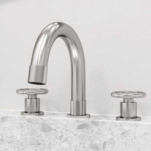 Main product image of Wythe Two Handle Widespread Bathroom Faucet, Knob Handles (Brushed Nickel), VG01306BN